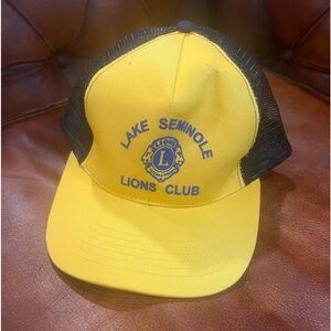 Lake Seminole Lions Club trucker hat